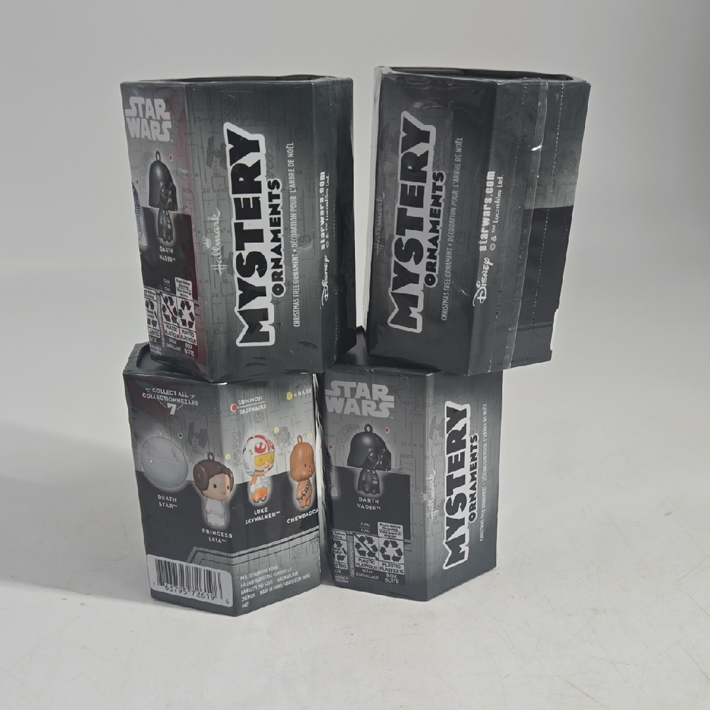 NEW Hallmark Star Wars Mystery Christmas Ornaments (4)